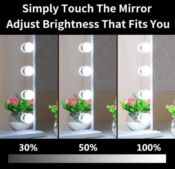 three different light modes of mirror