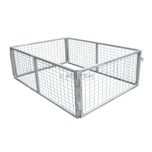 Cage for 6x4 Trailer side view